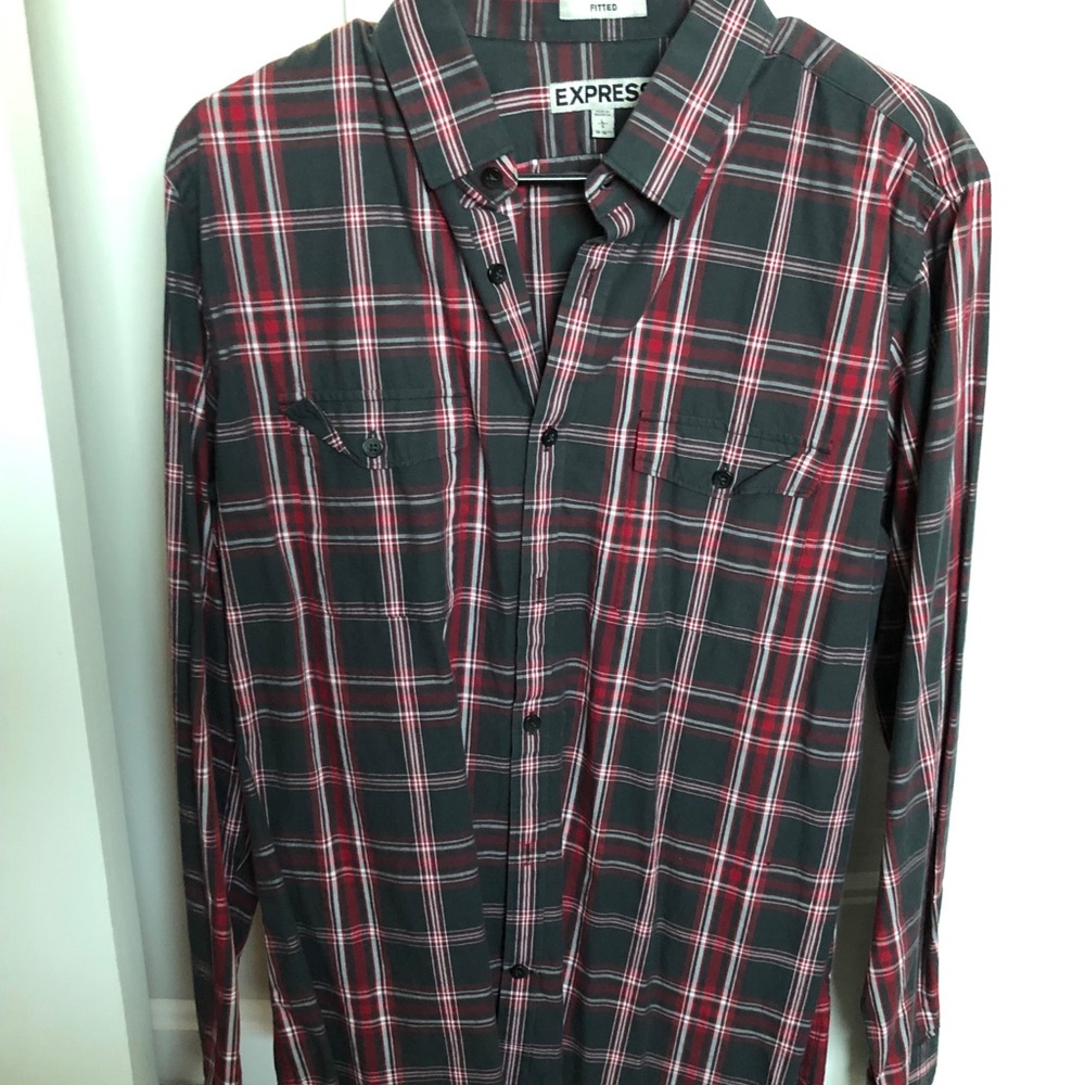 Men’s express button down
